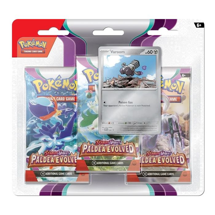 Paldea Evolved 3 Pack Blister