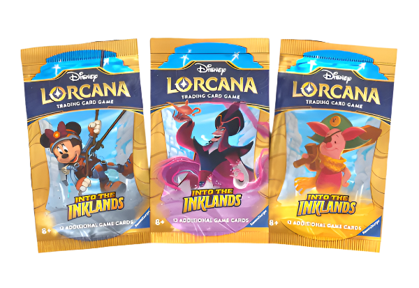 Disney Lorcana TCG Into the Inklands Booster Packs