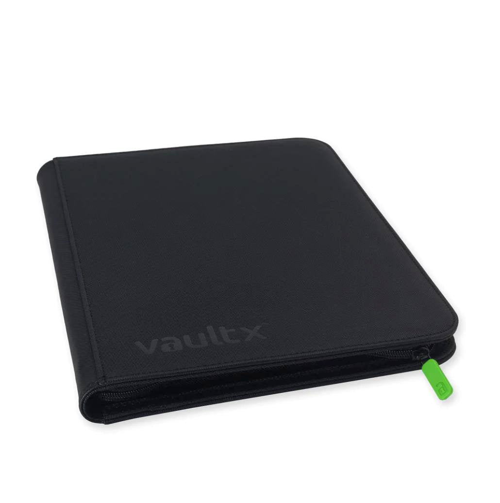 Vault X 9-Pocket Exo-Tec Zip Binder - Black