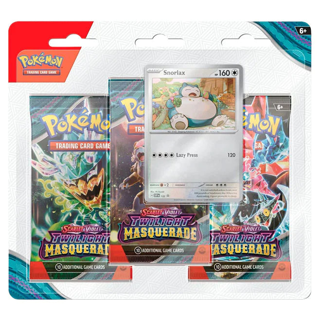Pokemon Scarlet & Violet Twilight Masquerade 3 Pack Blister