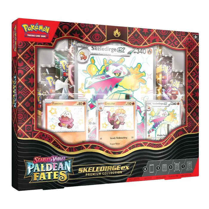 Pokemon Paldean Fates Premium Collection Skeledirge
