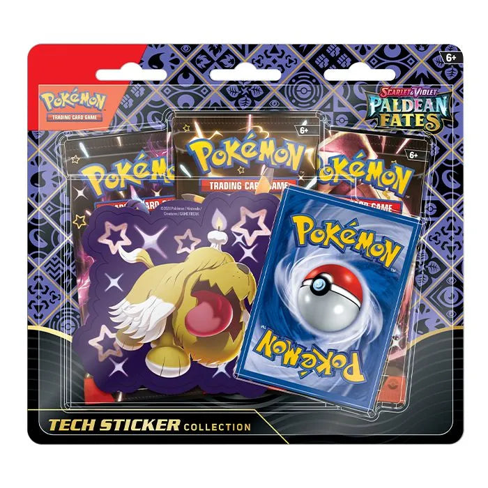 Pokemon - Scarlet & Violet Paldean Fates Tech Sticker Collection