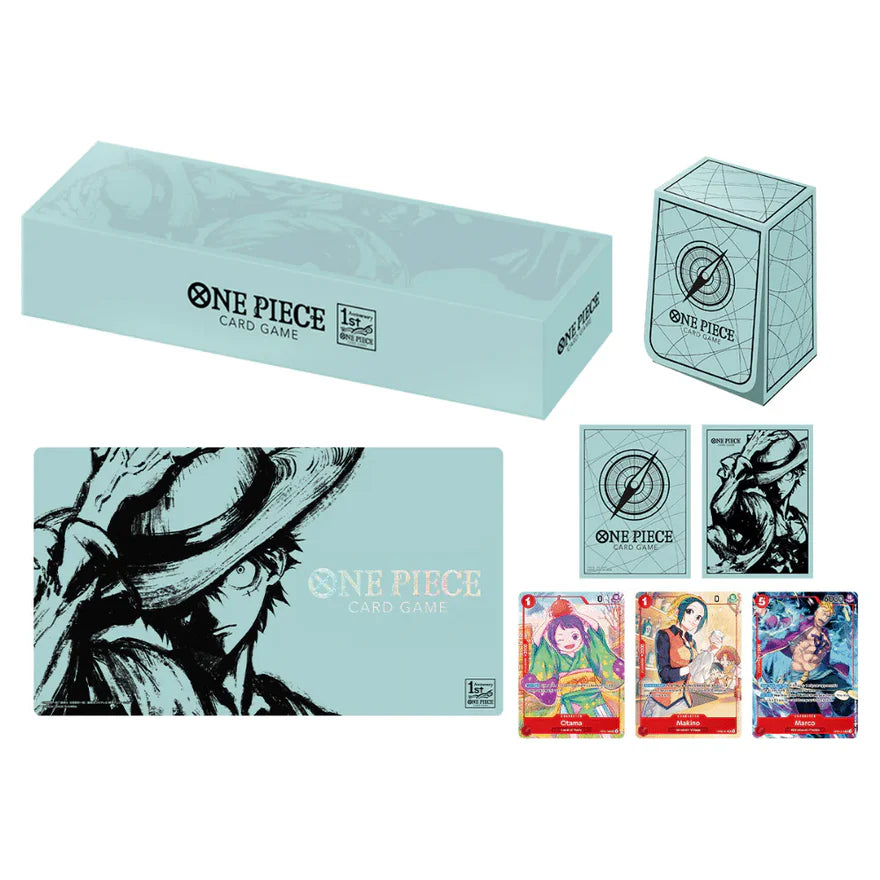 One Piece Card Game Japanese 1st Anniversary Set