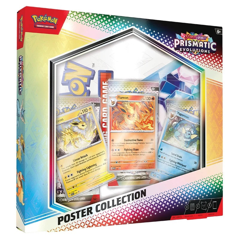 Pokemon Prismatic Evolutions Poster Collection