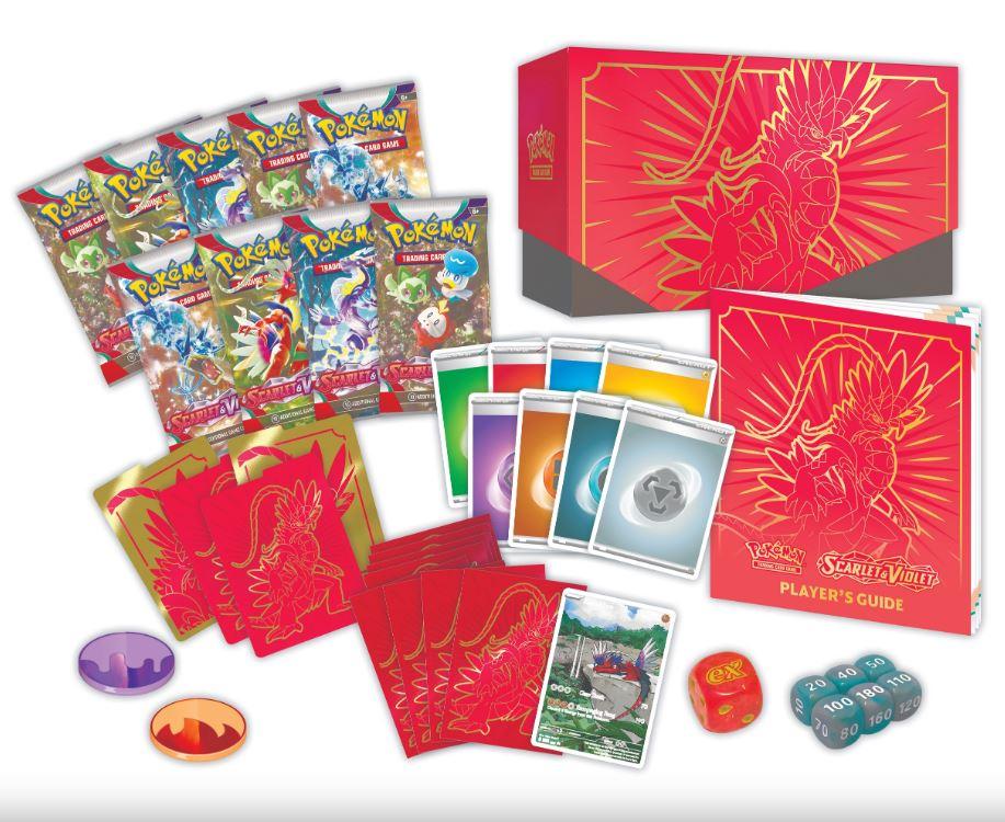 Scarlet and Violet (Base Set) Elite Trainer Box Koraidon (Red)