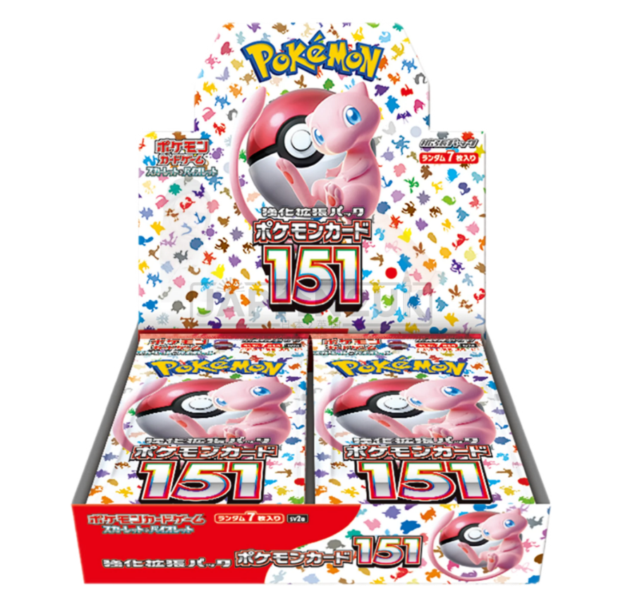 Pokemon Card 151 sv2a Japanese Booster Box