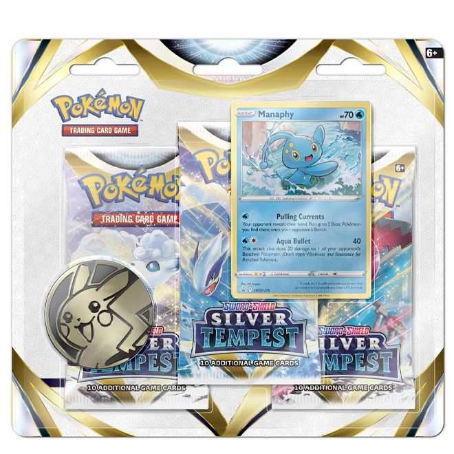 Silver Tempest 3-Pack Booster Display