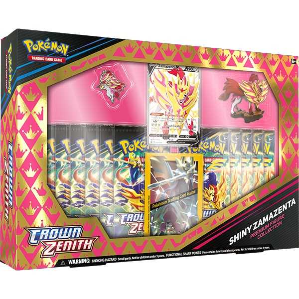 Crown Zenith Shiny Zamazenta Premium Figure Collection
