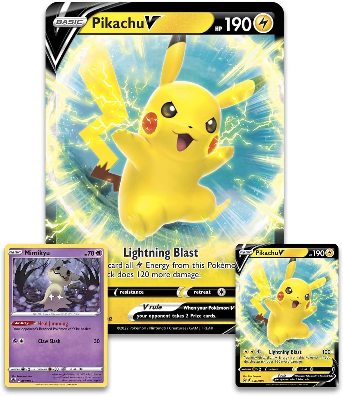 Pikachu V Collection Box