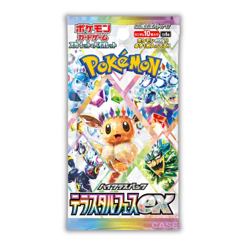 Pokemon Eeveelutions Terastal Festival Ex SV8A Japanese Booster Pack