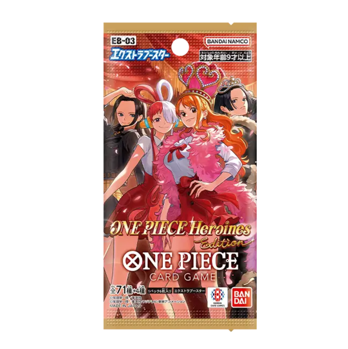 One Piece TCG Heroines Edition EB-03 Booster Pack Japanese