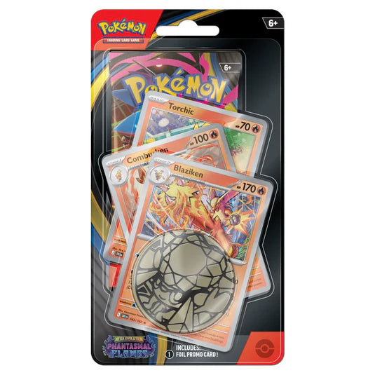 Pokemon Mega Evolution Phantasmal Flames Premium Checklane Blister
