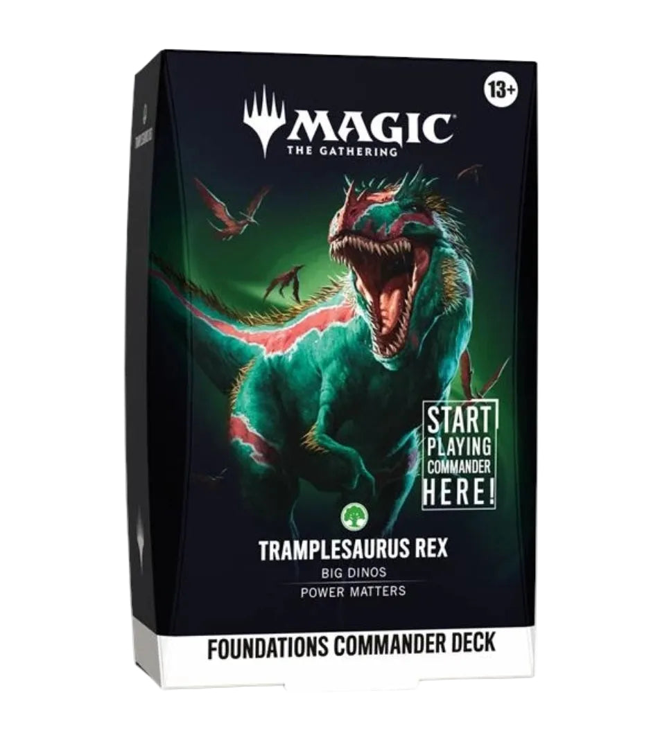 Magic: The Gathering: Foundations Commander Deck - Tramplesaurus Rex