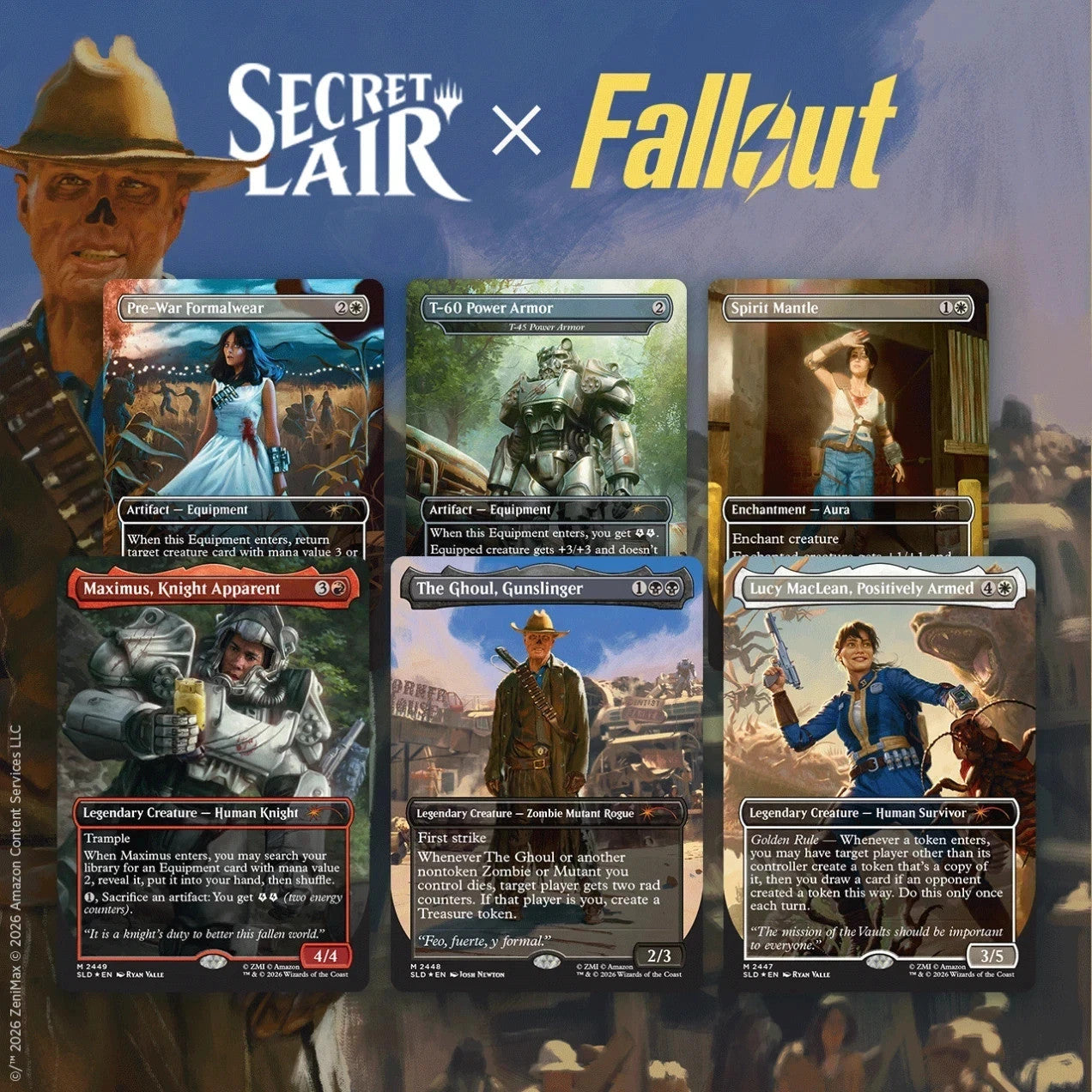 Magic: The Gathering: Secret Lair x Fallout - Beyond Vault 33