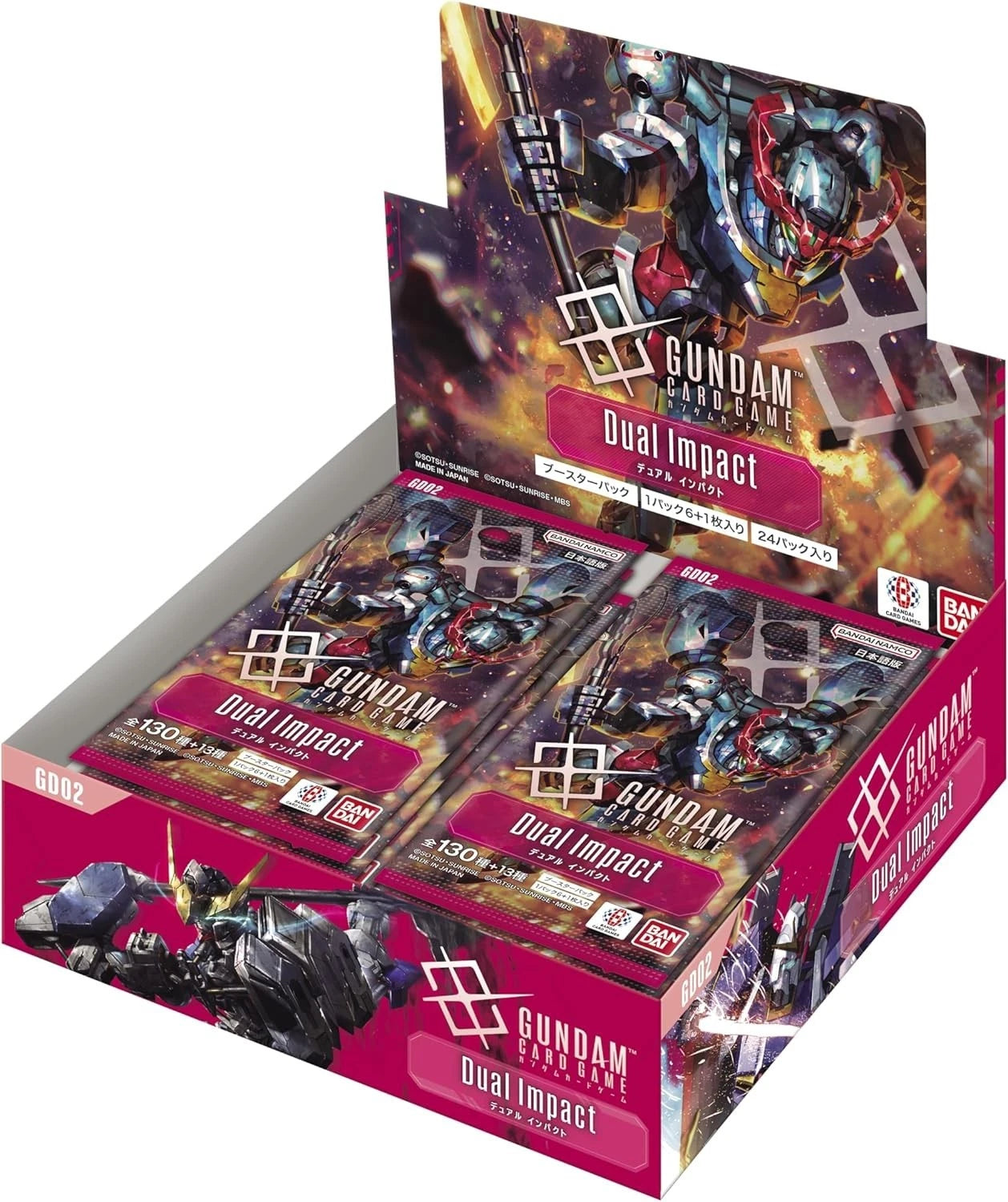 Gundam Card Game: Dual Impact (GD02) Booster Box
