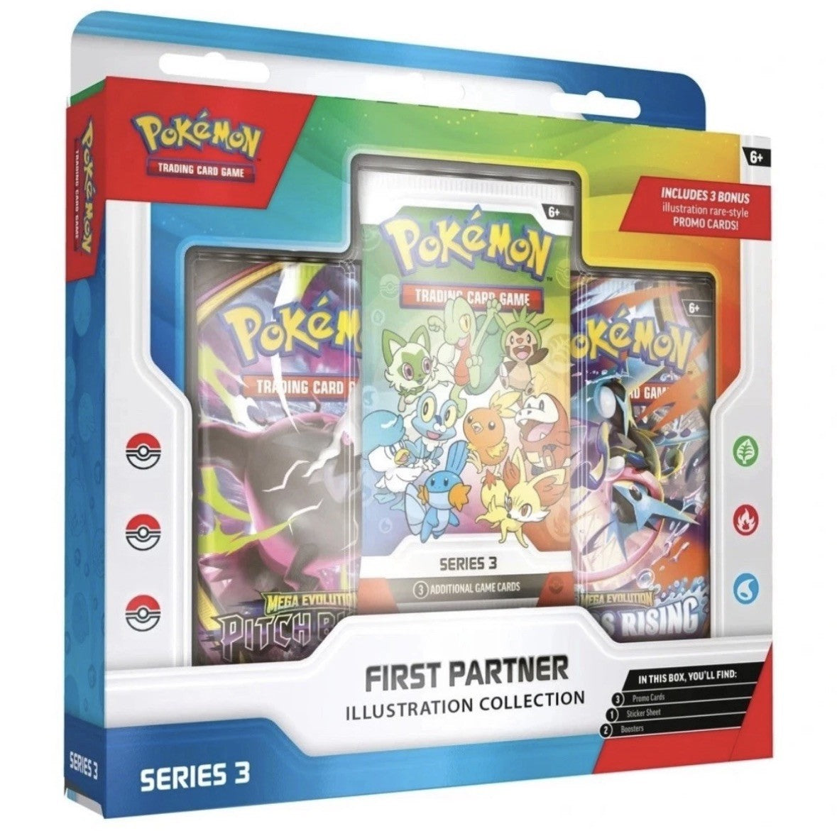 Pokémon Trading Card Game (TCG): First Partners Illustration Collection Series 3