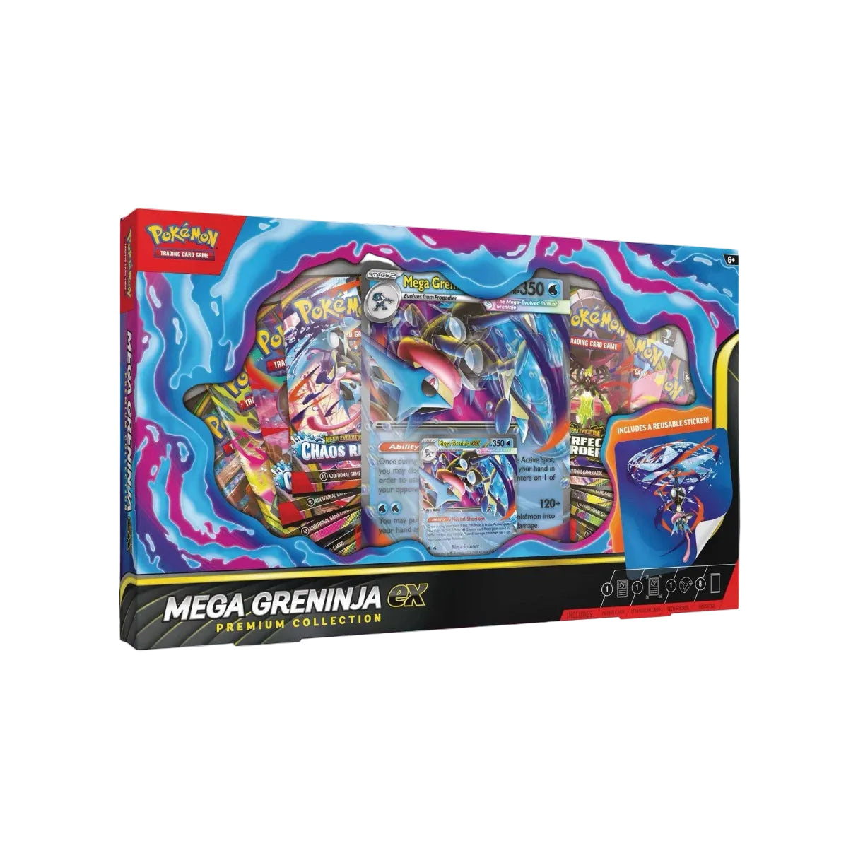 Pokemon TCG: Mega Greninja EX Premium Collection Box