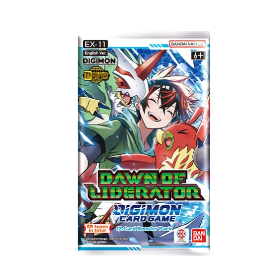 Digimon Card Game: Dawn of Liberator (EX-11) Booster Pack