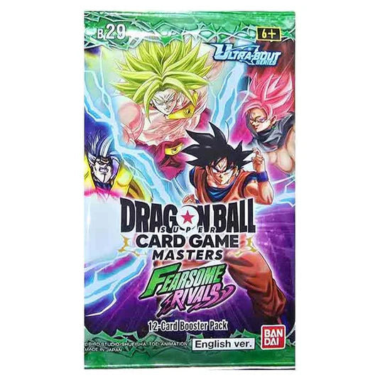 Dragon Ball Z TCG Fearsome Rivals (B29) Booster Pack