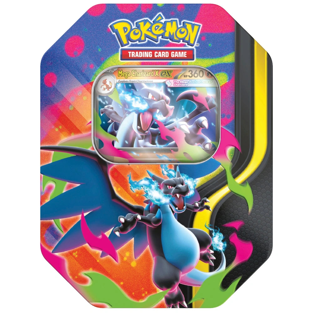 Pokemon Mega Evolution Mega Charizard Ex Tin