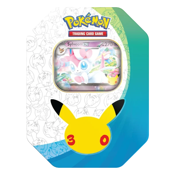 Pokemon 30th Celebration Ex Tin