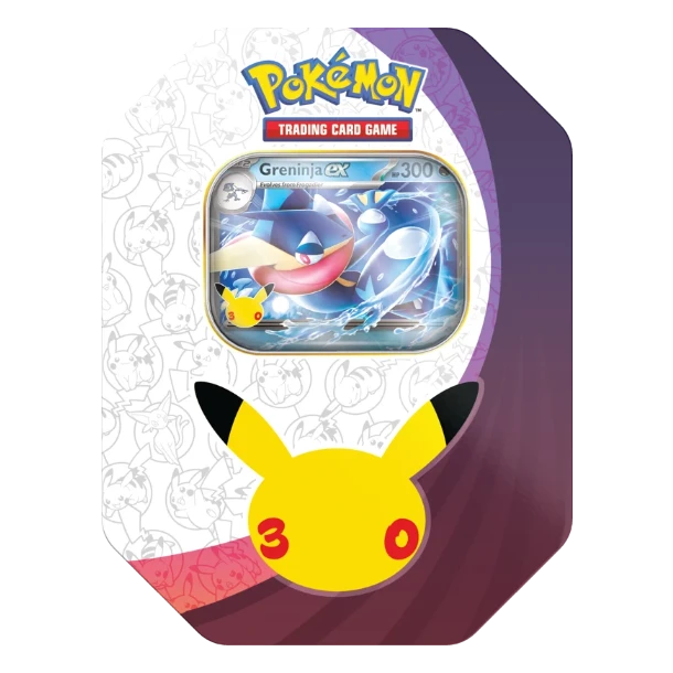 Pokemon 30th Celebration Ex Tin