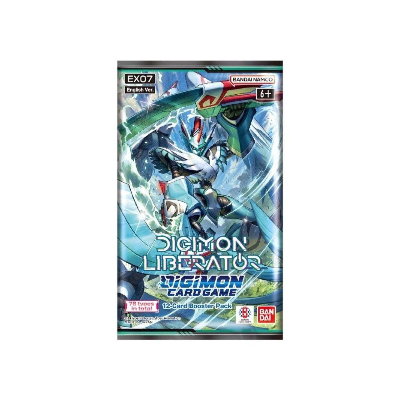 Digimon Card Game: Digimon Liberator Booster Pack (EX07)