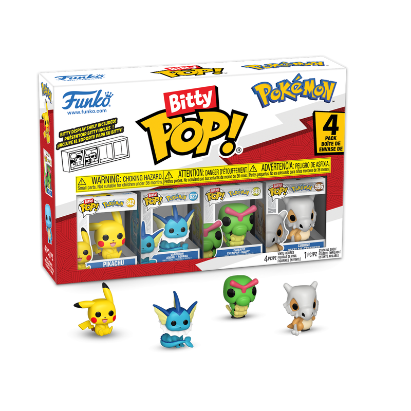 Bitty Pop! Pokémon 4-Pack Series