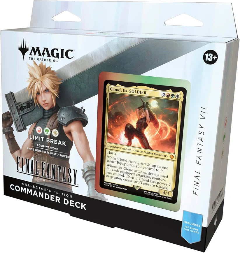 Magic: The Gathering Collector’s Edition FINAL FANTASY VII Commander Deck Limit Break