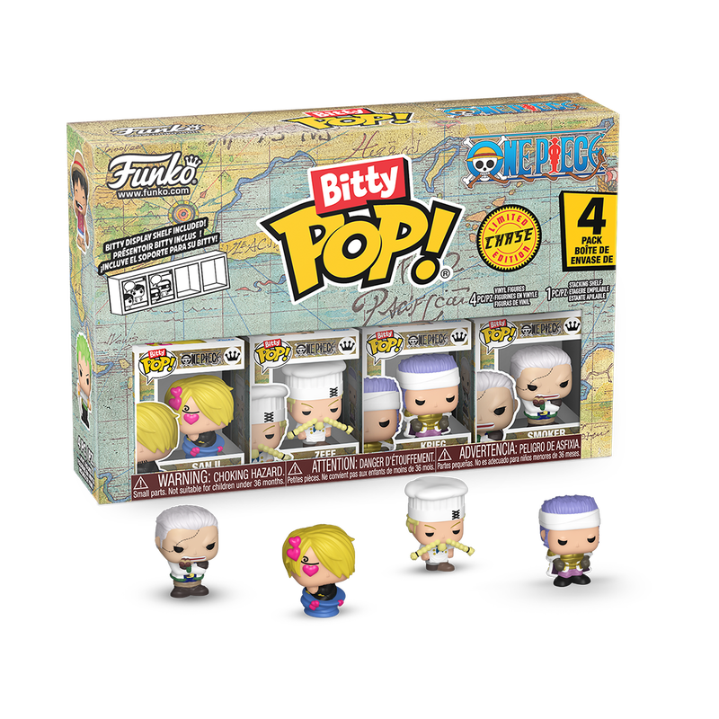 Bitty Pop! One Piece 4-Pack