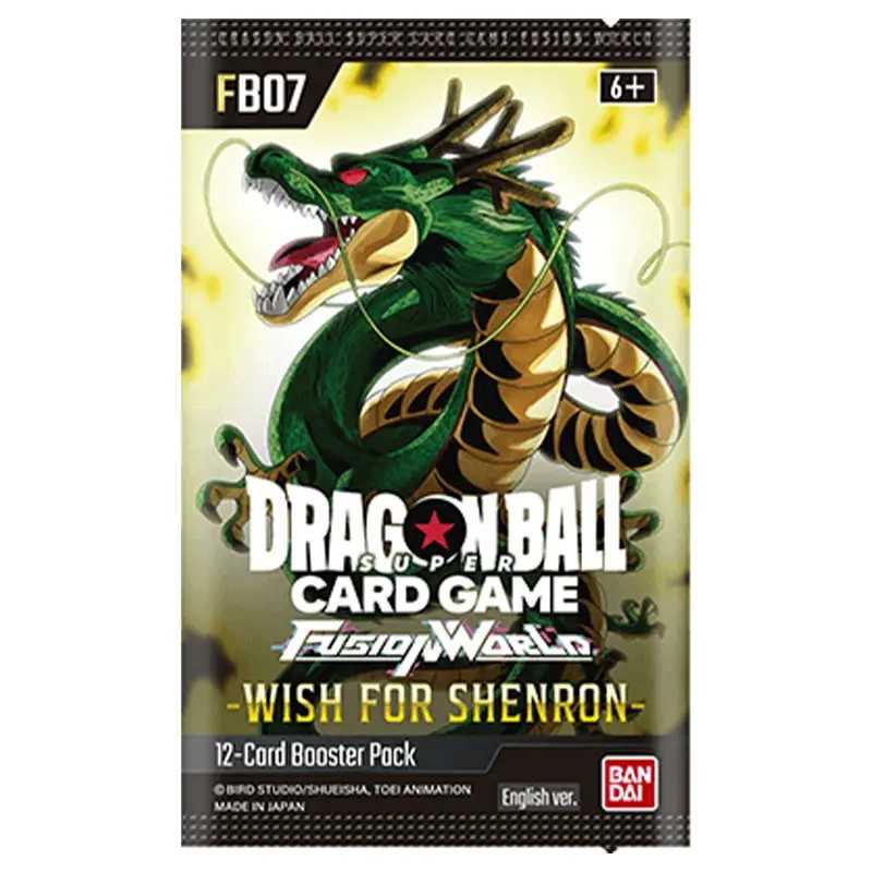 Dragon Ball Z Fusion World  (FB07) Wish For Shenron Booster Pack
