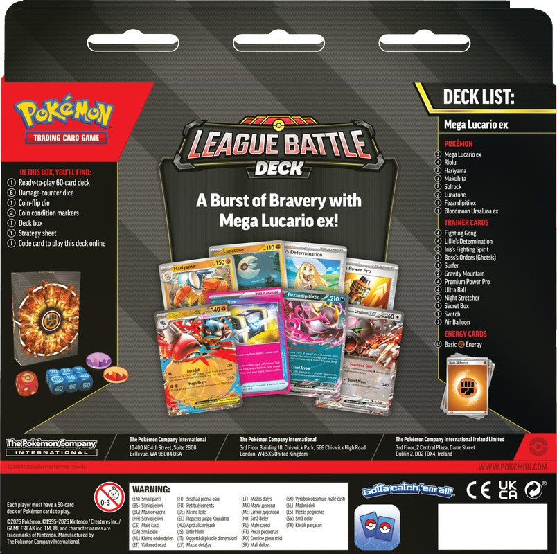 Pokemon TCG: League Battle Deck: Mega Lucario ex
