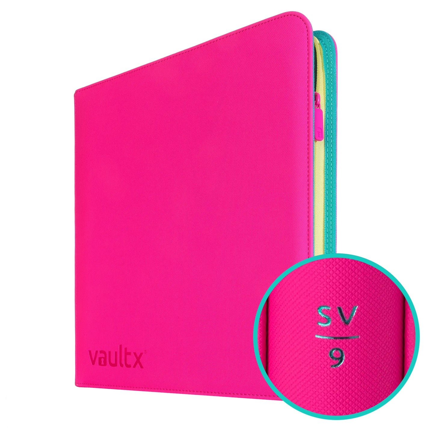 Vault X 12 Pocket Binder SV9 Pink