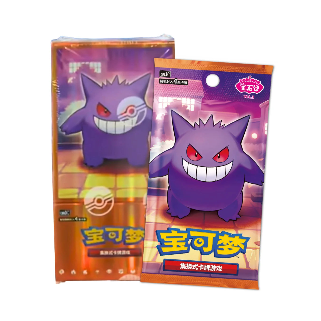 Pokemon Simplified Chinese Gem Pack Vol. 3 Booster Box