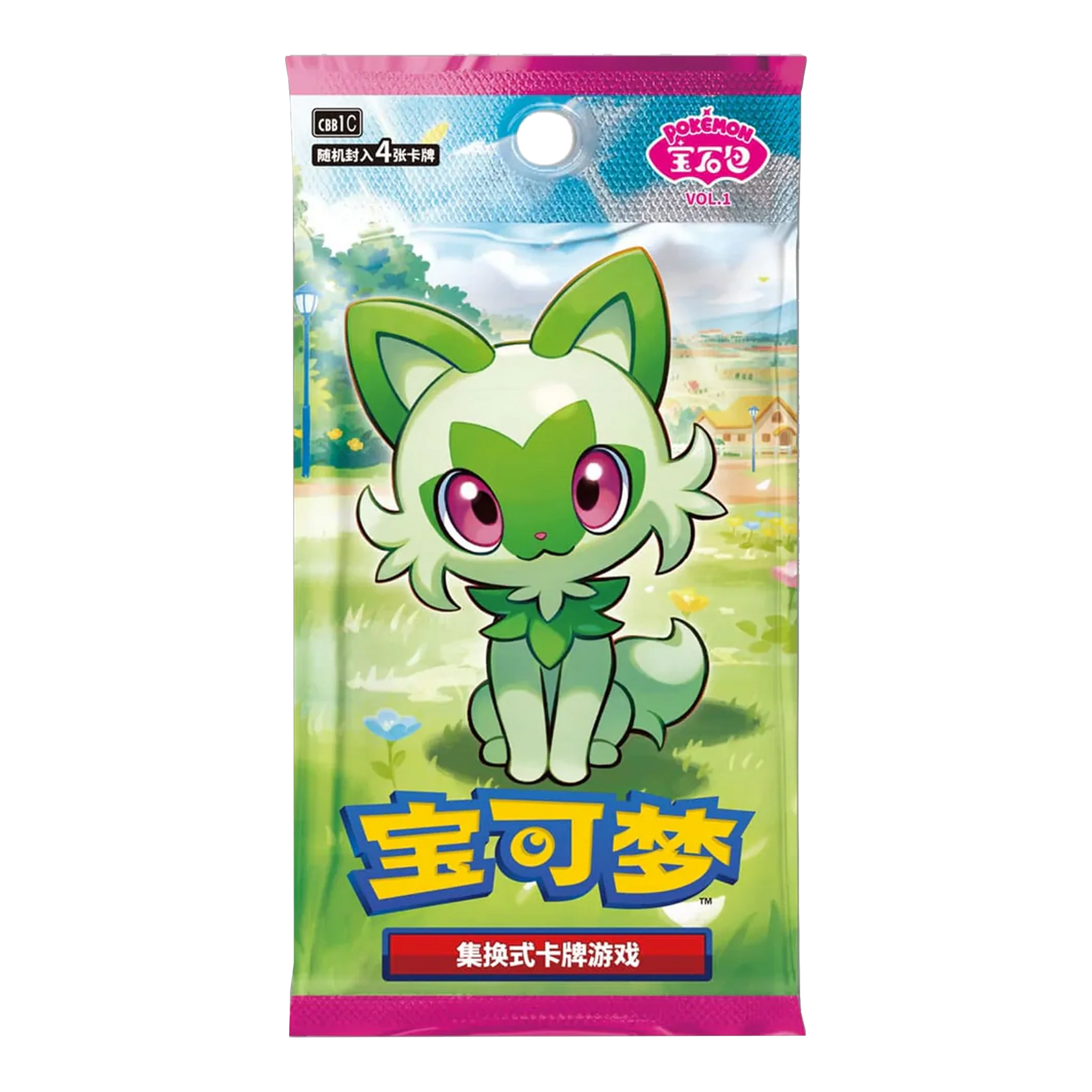 Pokemon Gem 1 Chinese Booster Pack
