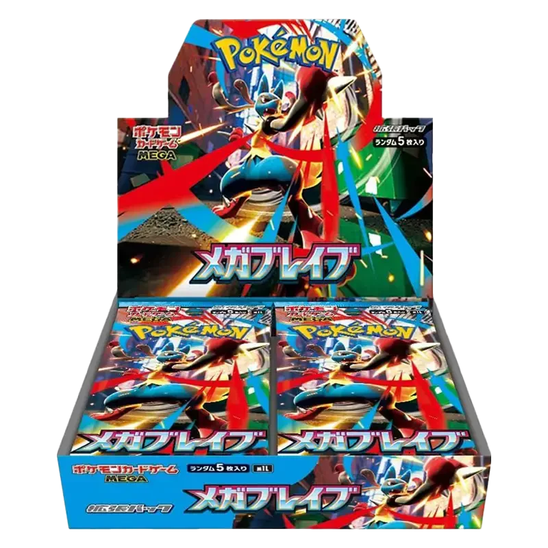 Mega Brave Japanese Pokemon Booster Box