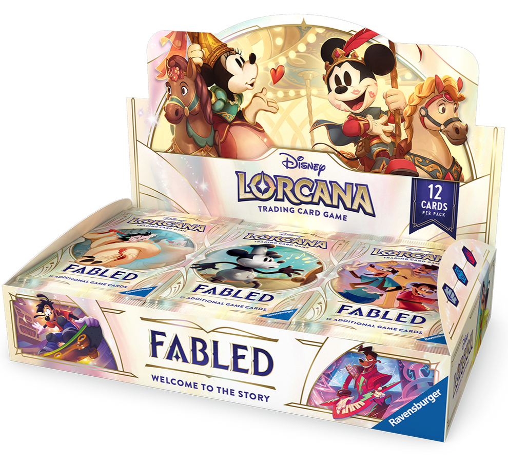Disney Lorcana Fabled Welcome to the Story Booster Box