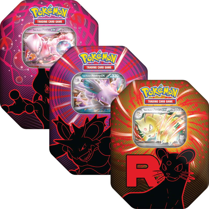 Pokemon Team Rocket Tin