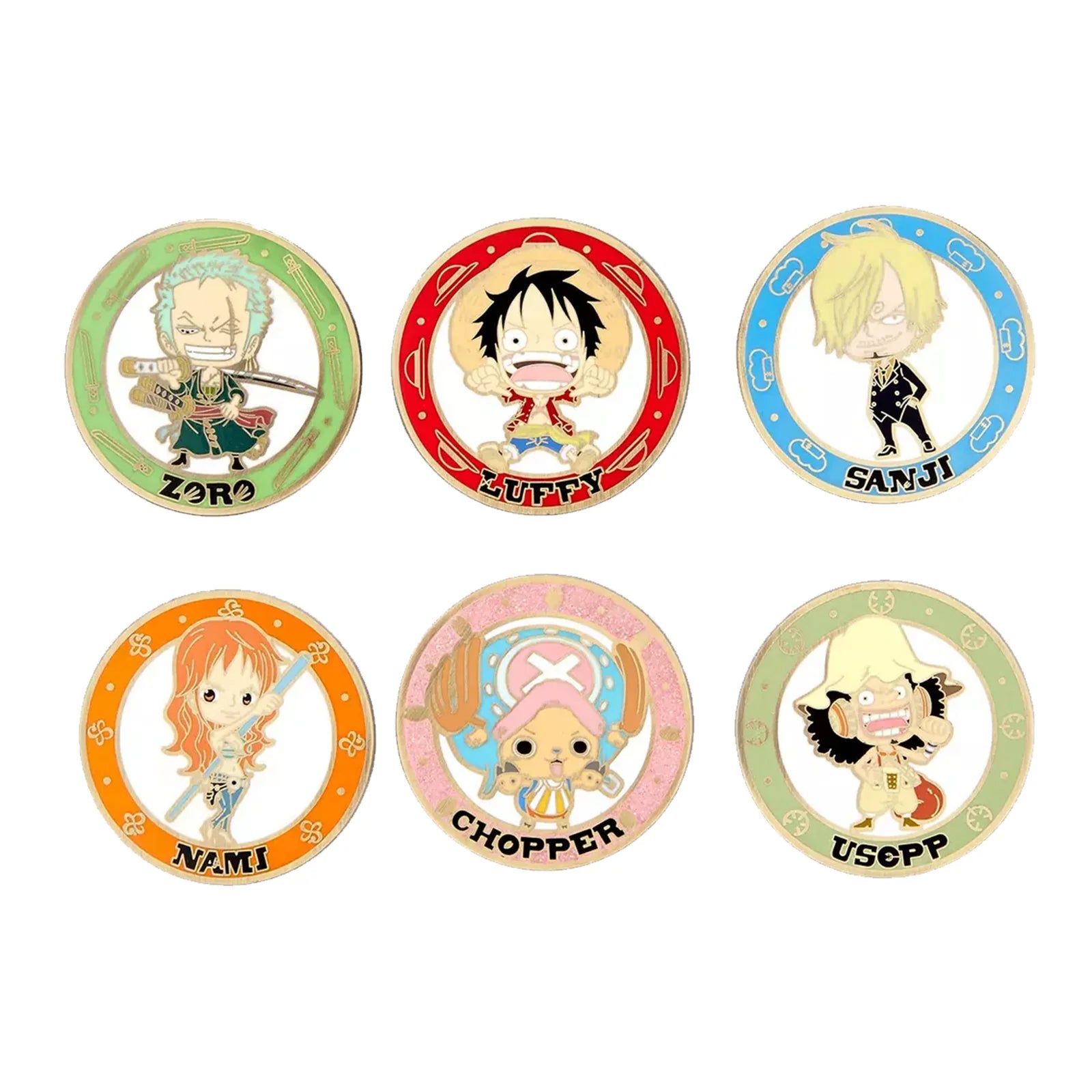 Toei One Piece Multi Character - Blind Box Pins - Loungefly