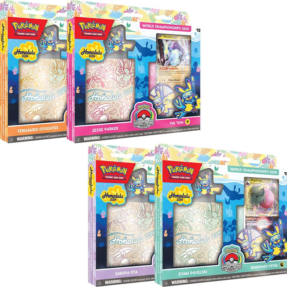 Pokémon TCG: World Champions Decks
