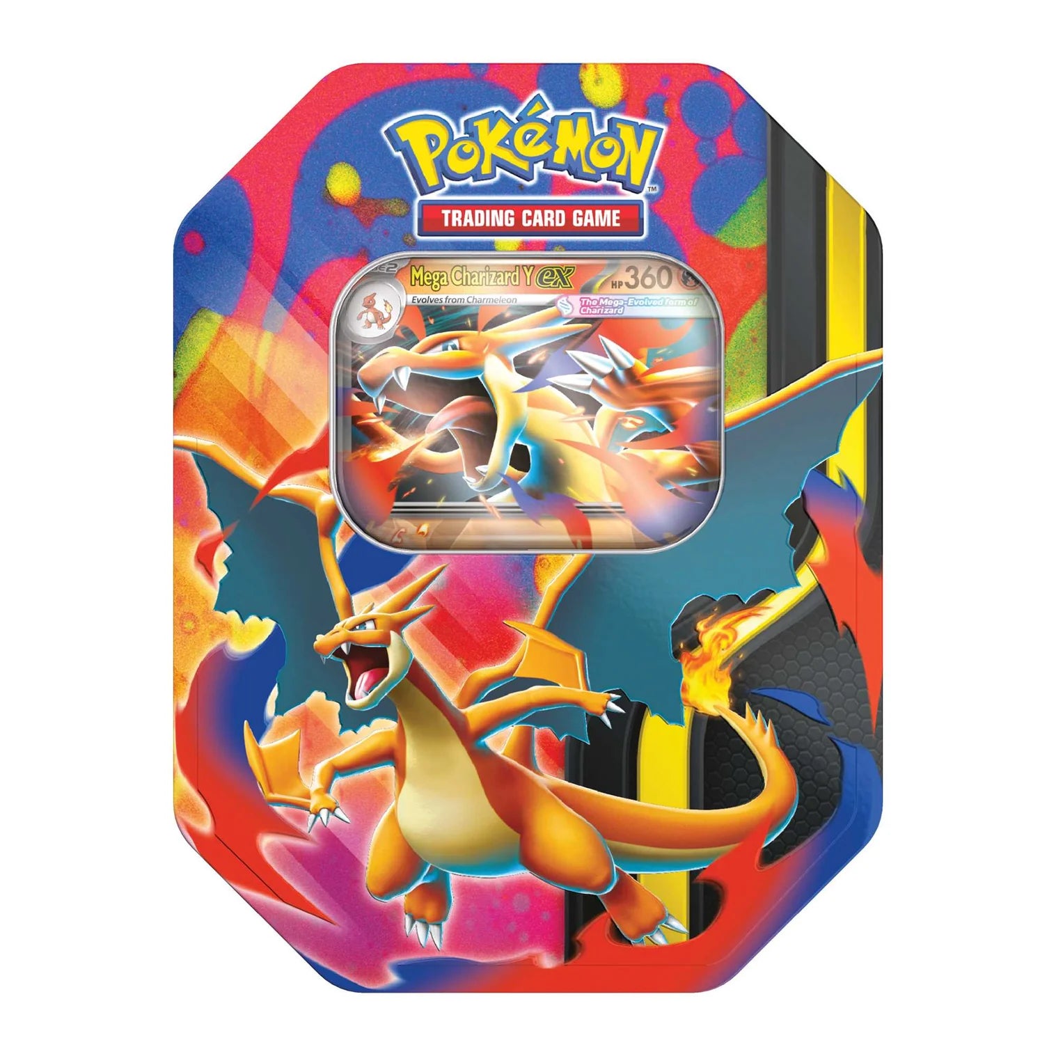 Pokemon Mega Evolution Mega Charizard Ex Tin
