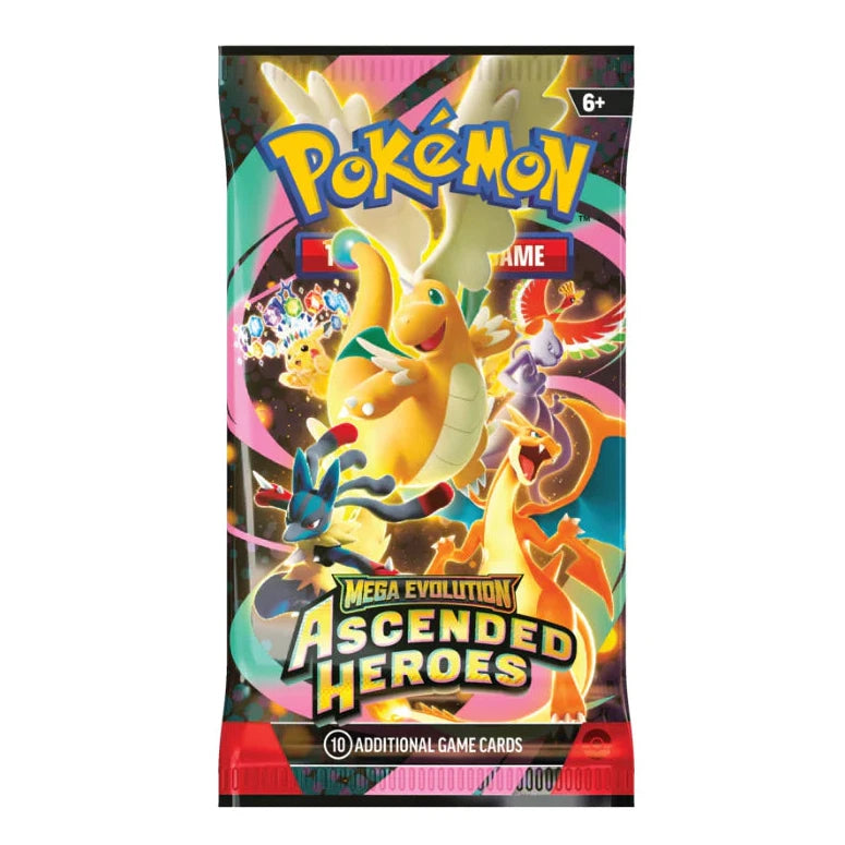 Pokémon Mega Evolution Ascended Heroes Booster Pack