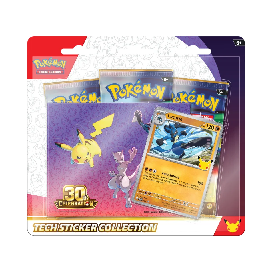 Pokemon TCG: 30th Celebration 3-Pack Triple Blister