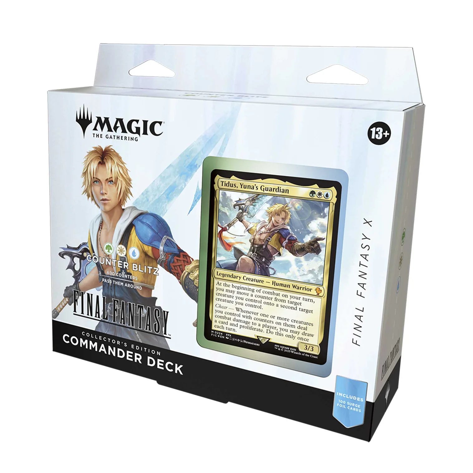 Magic: the Gathering Final Fantasy Collector's Commander Deck Counter Blitz Tidus, Yuna's Guardian