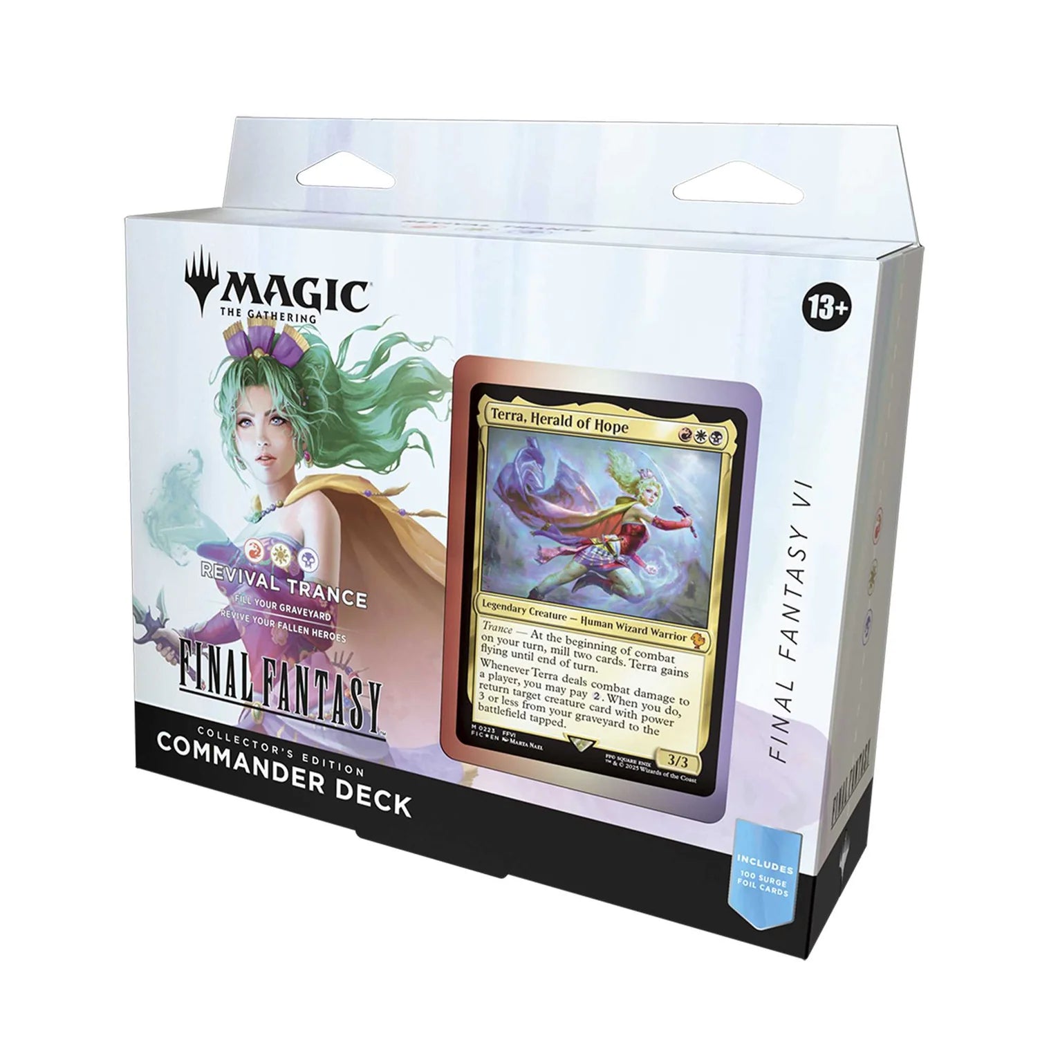 Magic: the Gathering Final Fantasy Collector's Commander Deck Revival Trance Terra, Herald of Hope