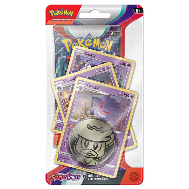 Scarlet & Violet Base Set: Premium Checklane Blister Gengar