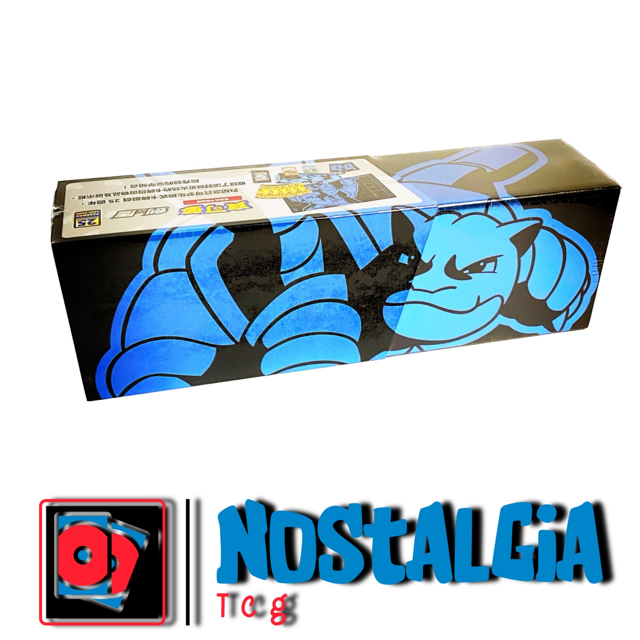 Pokémon Card TCG Sword & Shield 25th Anniversary Blastoise Box Chinese