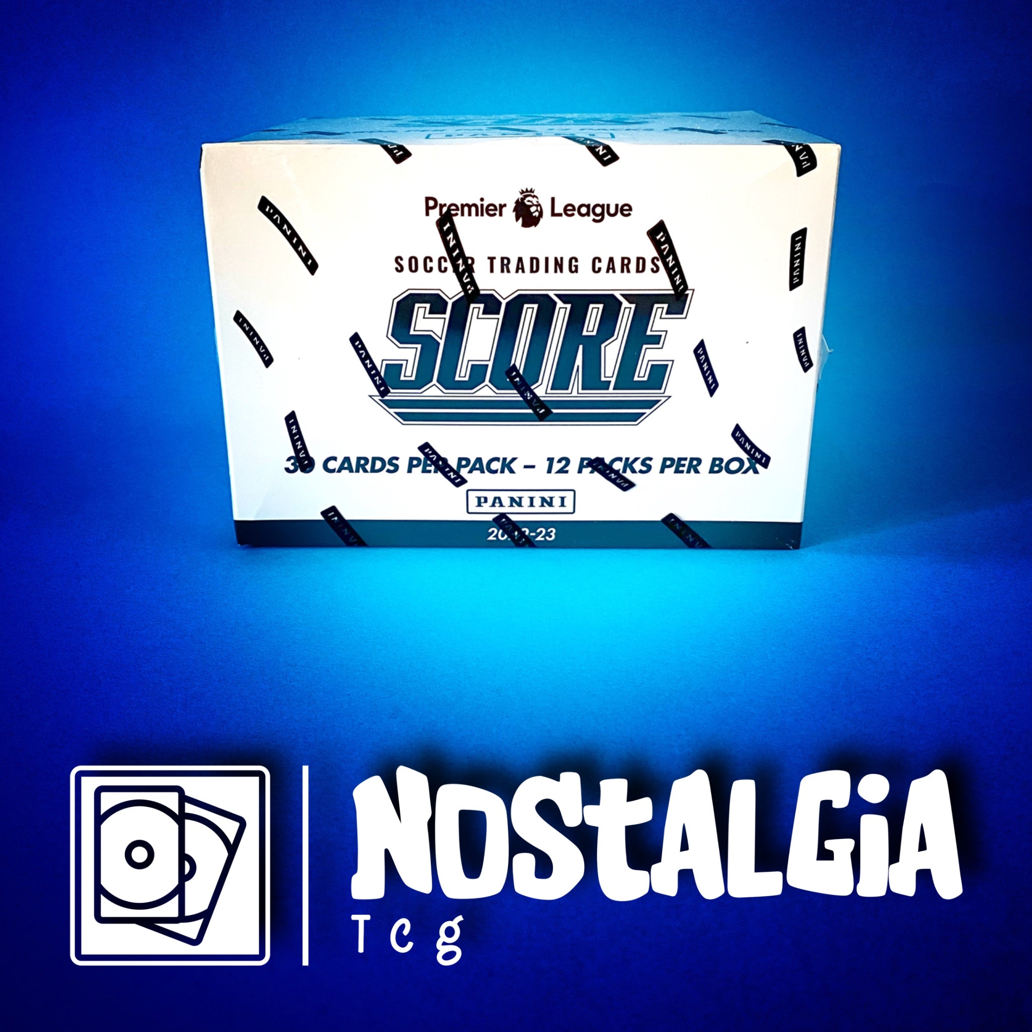 Panini - 2022/23 Score Premier League Football (Soccer) - Fat Pack Box (12 Packs