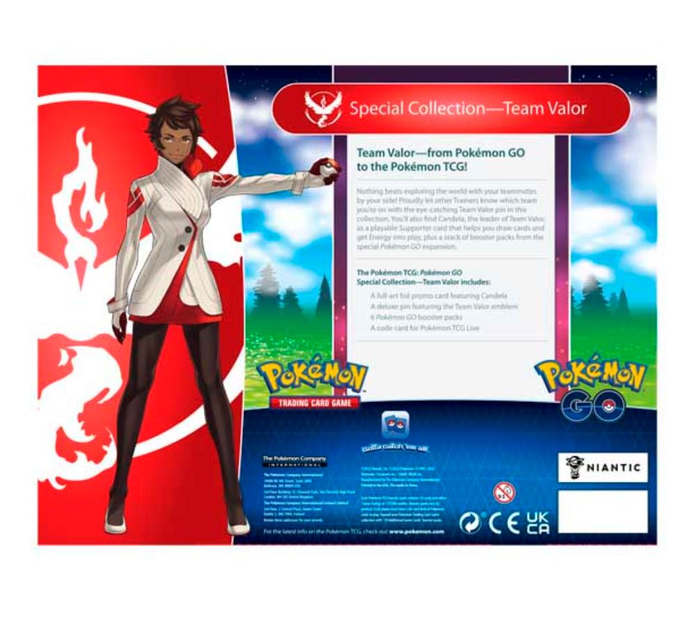 Pokemon GO Team Valor Special Collection