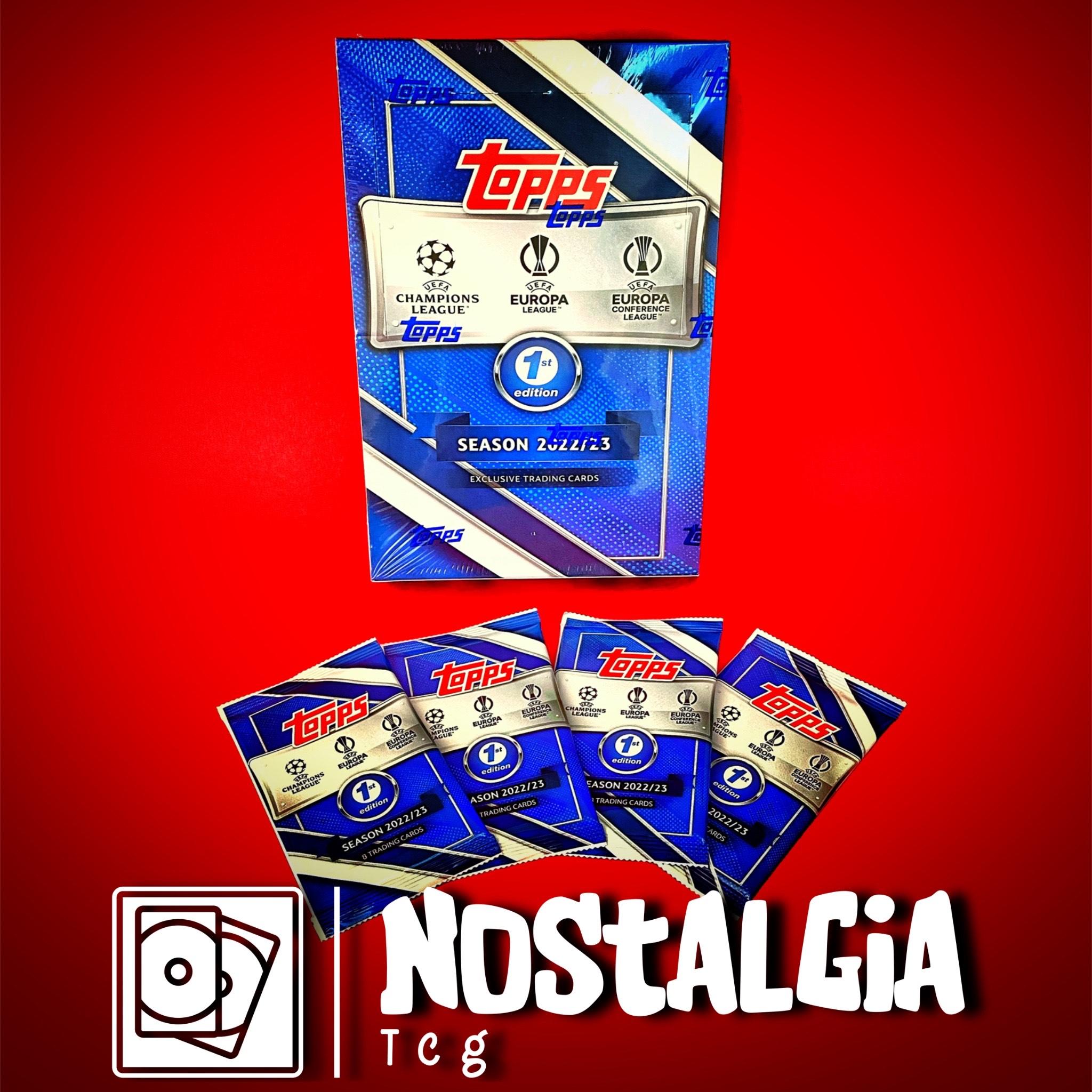 Topps 1st Edition UEFA Club Competitions 2022/23 Single Pack